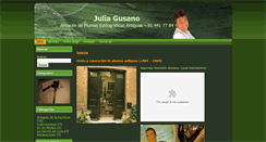 Desktop Screenshot of juliagusano.com